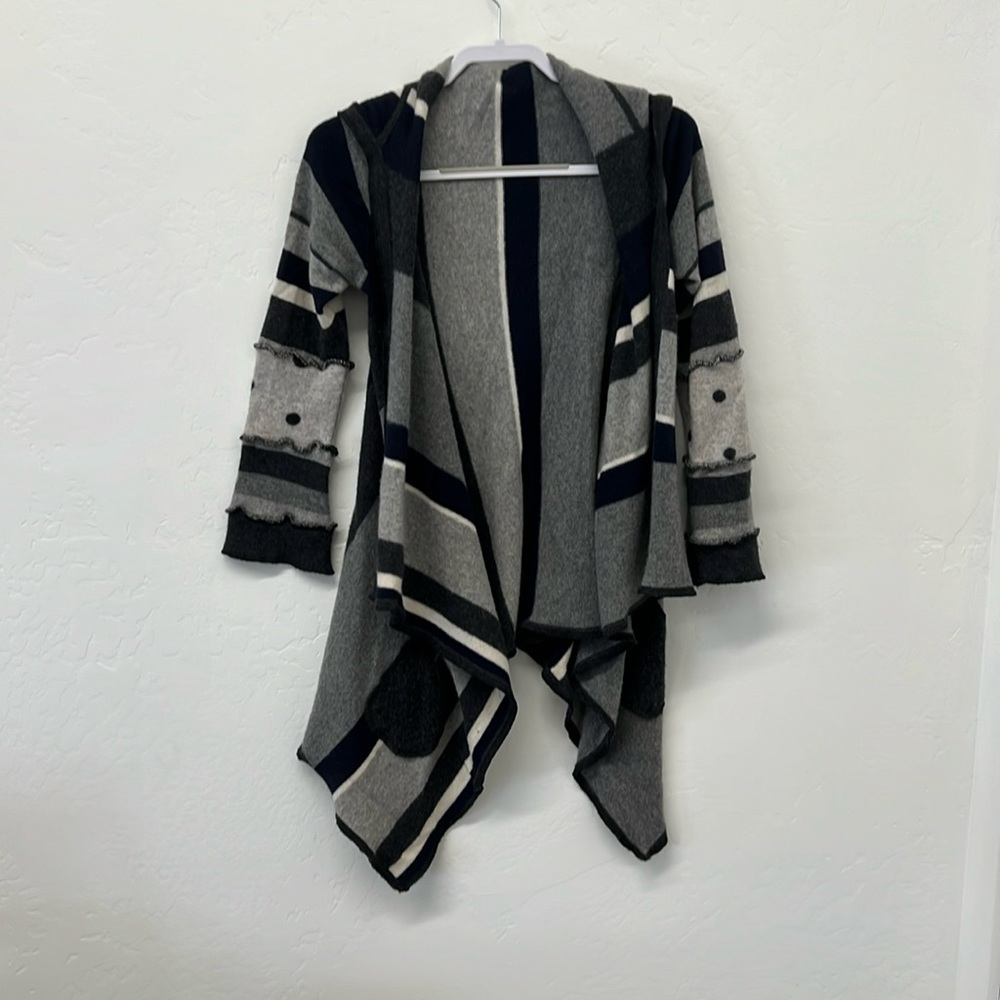 One-of-kind cashmere sweater made by Cyndi Buck Design